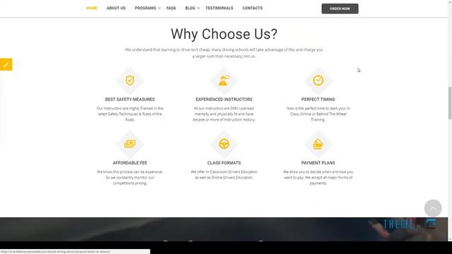 DriCub - Driving School WordPress Theme Pliny Abram смотреть онлайн