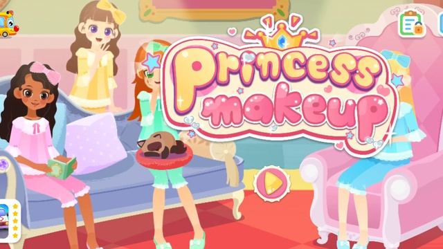 Baby Panda's Ice Cream Truck & Princess Makeup - BabyBus Game