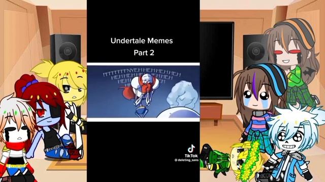 Undertale React to Tiktoks/Memes || Part 1/?? || My Au || смотреть онлайн