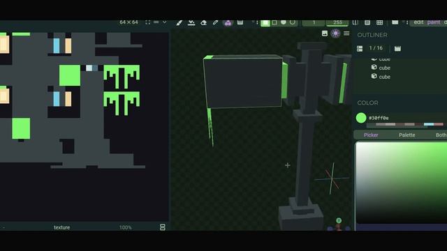 Blockbench | Modeling Lava Hammer (Original Object) смотреть онлайн