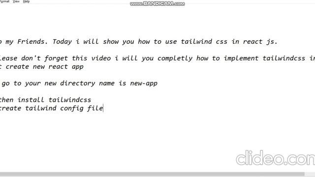 how to add tailwind css in react app смотреть онлайн