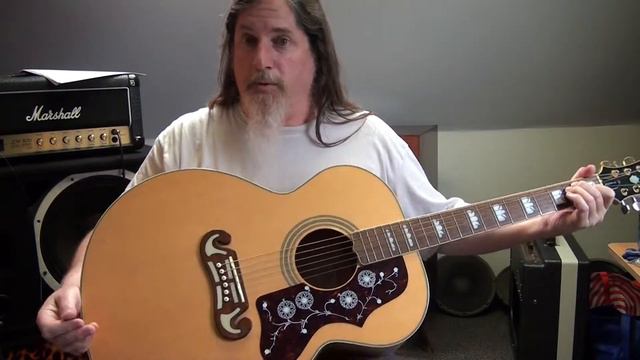 Epiphone EJ-200 Acoustic Guitar Review смотреть онлайн