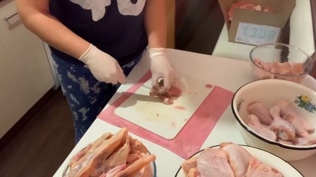 Закупка мяса/разделка/новая зубная щетка Вике/как выглядит моя морозилка с мясом смотреть онлайн