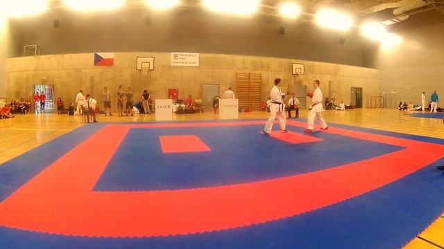 Czech Academic Karate Championship 2016 - kumite male +84kg - final смотреть онлайн