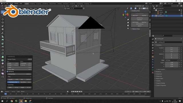 Blenderda uy 3d modelini yasash. Blender Home 3d modeling смотреть онлайн