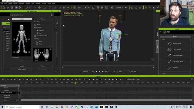 Using iClone to Clean up Motion Capture data смотреть онлайн