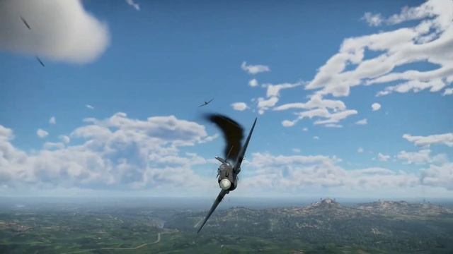 War Thunder P-40 Warhawk vs A6M2-N смотреть онлайн