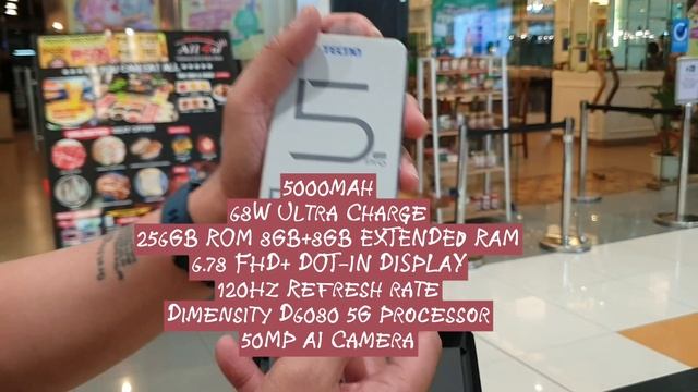 POVA 5 PRO 5G UNBOXING смотреть онлайн