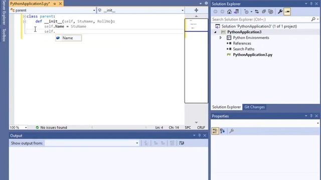 Inheritance In Python Programming Language | With Visual Studio 2019. смотреть онлайн