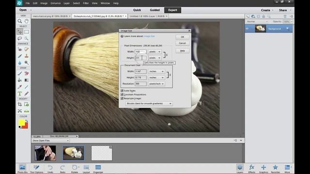Resize Images With Photoshop Elements - How To смотреть онлайн