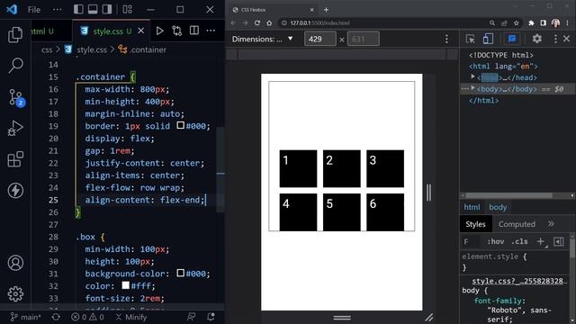 CSS Flexbox Intro | Flex CSS Tutorial for Beginners смотреть онлайн
