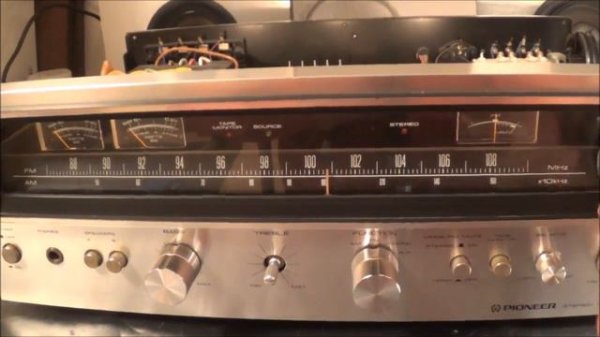 Pioneer SX-590 Stereo Receiver Repair