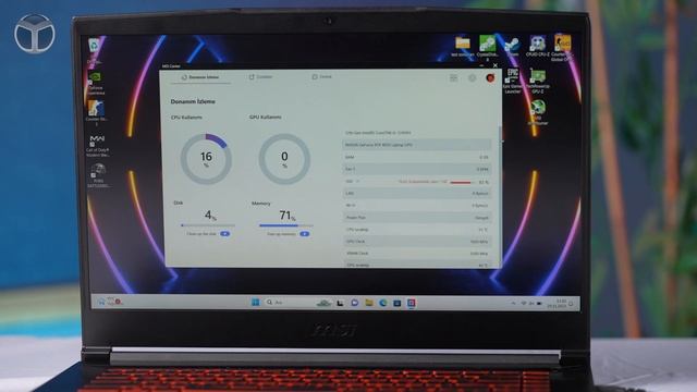 En ucuz RTX 4050 laptop! MSI Thin GF63 12V inceleme! смотреть онлайн