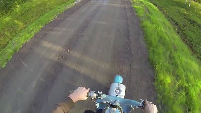 Puch Alabama/DS50 test run with new exhaust смотреть онлайн