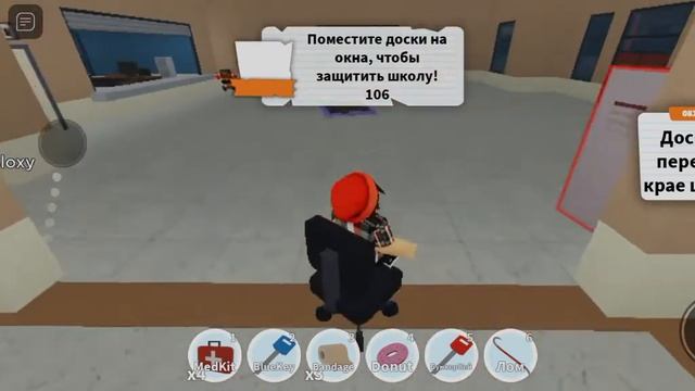 прохождение игры зомби школа в роблокс 2# смотреть онлайн