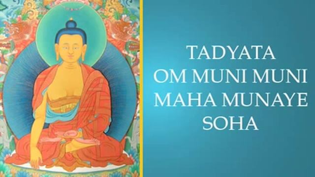 Mantra de Buda Shakyamuni,Tâm chú Phật Thích Ca Mâu Ni, tayata om muni muni maha munaye soha смотреть онлайн