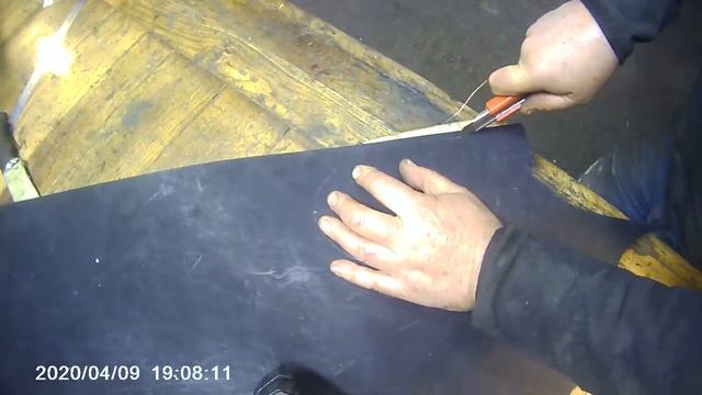 Нож своими руками. рукоять из мореного дуба смотреть онлайн