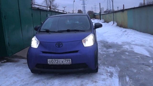 Toyota iQ 2009 Отзыв и мини обзор с техническими Характеристиками, цена 340.000 дорого не) ?? смотреть онлайн