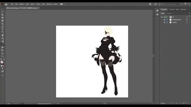 2B Artwork - NieR Automata смотреть онлайн