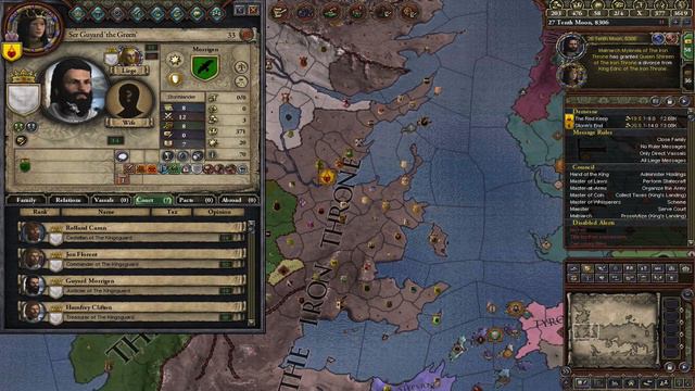 Stannis Baratheon - Crusader Kings 2 Game of Thrones #6 A Lord For Storm's End смотреть онлайн