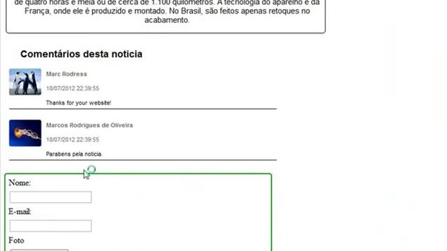 Sistema de Comentário em PHP Mysql com foto avatar) Completo Aula 3.0 - Finalizando смотреть онлайн