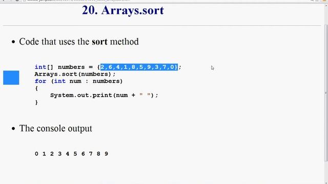 Week 11 Java Array and Comparable interface Part 1 смотреть онлайн