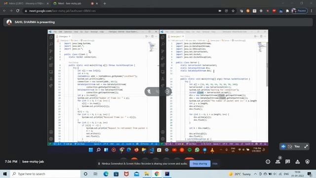 Selective Repeat protocol implementation using java socket programming смотреть онлайн
