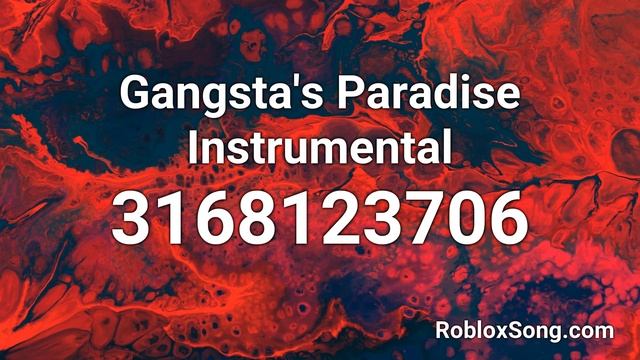 Gangsta's Paradise Instrumental Roblox ID - Roblox Music Code смотреть онлайн