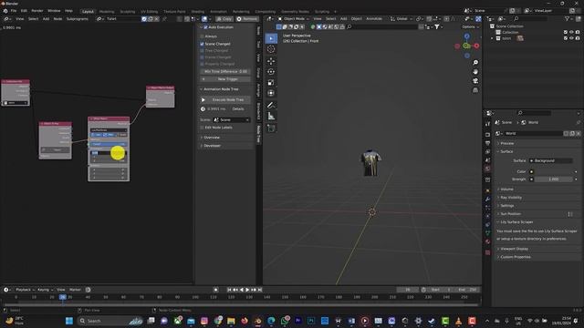 How to ANIMATE CLO3D/MARVELOUS DESIGNER PATTERN on BLENDER смотреть онлайн