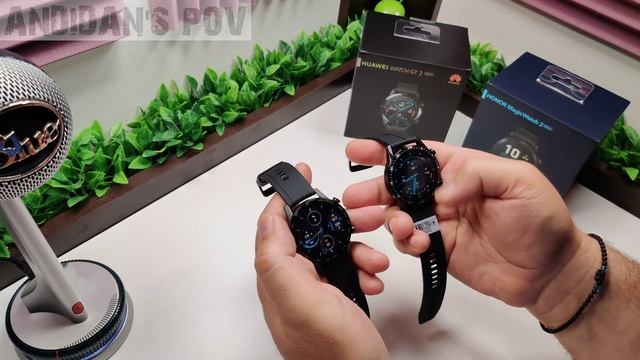 HUAWEI Watch GT2 vs HONOR Magic Watch 2 смотреть онлайн