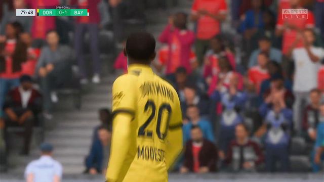 FIFA 23 Borussia Dortmund vs Bayern Munich DFB Pokal Finale The Classic PS4 Gameplay смотреть онлайн