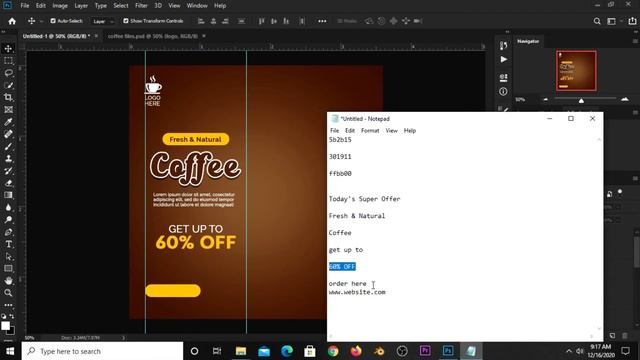 How to Create Coffee Instagram Post Design | Social Media Banners | Photoshop Tutorials смотреть онлайн