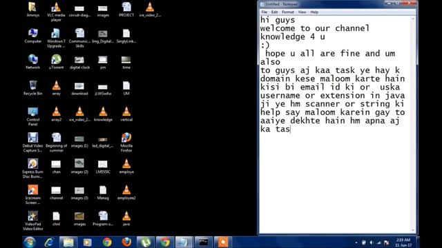 Domain ||extension || username in JAVA Part#1 смотреть онлайн