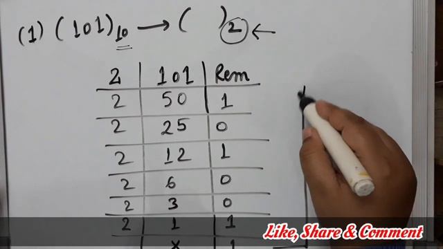 #2 - Decimal To Binary Conversion - Number System Series - Fame World Educational Hub смотреть онлайн