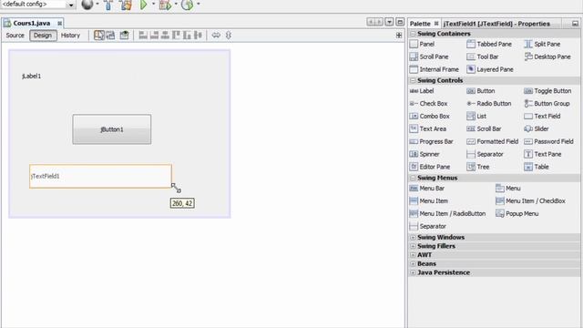 Les Interfaces Graphiques avec swing الواجهات الرسومية 1 présentation du JFrame смотреть онлайн