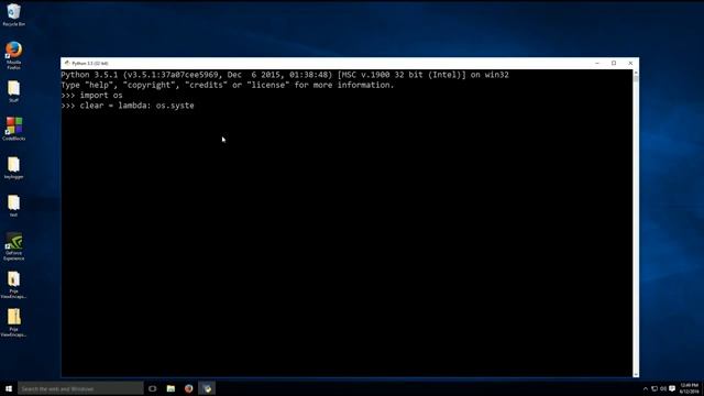 6. How to clear command prompt (CMD) screen in Python смотреть онлайн