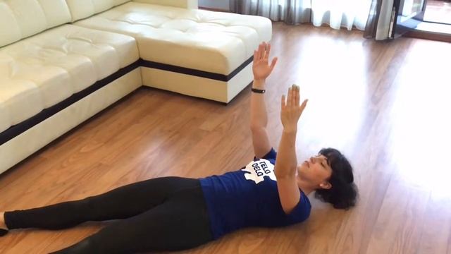 Пилатес - упражнение Roll Up - Roll Down / Pilates - Roll Up - Roll Down