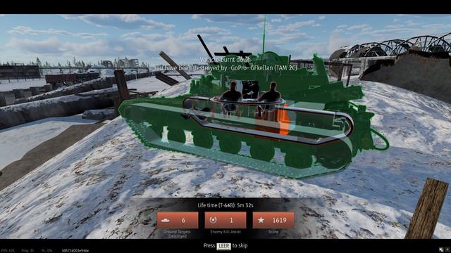 The ???? German ??????????? Experience || T-64B, T-72B, T-72A, ZSU-23-4 (War Thunder New Tracks) смотреть онлайн