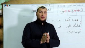 Урок №21: Буквы /Фа - ف / Коф - ق / Кяф - ك / Разница и сходство