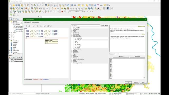 Calculate percentage of land use per subcatchment in QGIS 3 смотреть онлайн