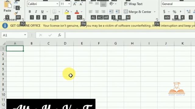 CONVERT VERTICAL DATA TO HORIZONTAL DATA IN MS EXCEL 2019 смотреть онлайн