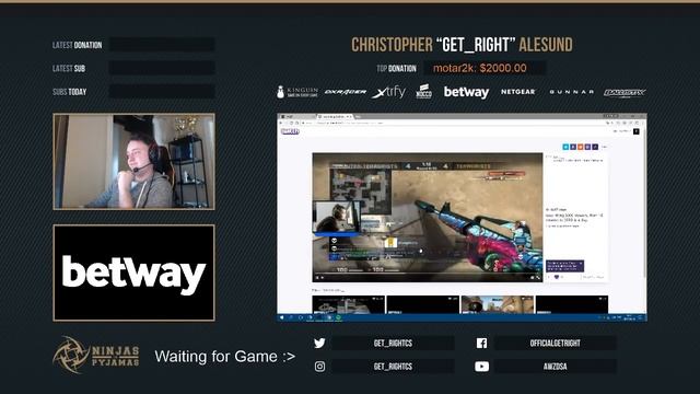 GeT_RiGhT пустил слезу на стриме / GET_RIGHT CRYING ON STREAM | смотреть онлайн