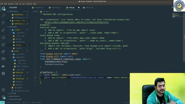 8. Django REST Framework SimpleJWT settings смотреть онлайн
