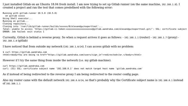 DevOps & SysAdmins: Gitlab, Gitlab runner and reverse Proxy (2 Solutions!!) смотреть онлайн