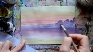 ТУМАН |Рисуем гуашью |Сила Василиски в моих рисунках?