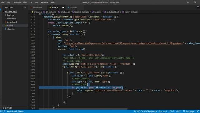 Attribute Query functionality in Web Mapping Application смотреть онлайн