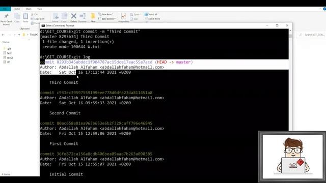 Crash Course - Git & GitHub - lesson 6 - Resets: Soft - Mixed - Hard || التطوير والتحكم - دورة مكثف смотреть онлайн