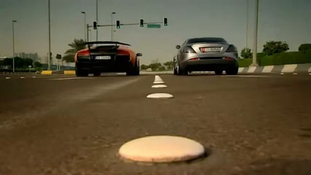 Mercedes-Benz SLR 722 Edition Vs. Lamborghini Murcielago LP670-4 SV смотреть онлайн