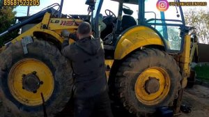 Ремонт,Демонтаж, АКПП Dana Spicer на экскаватор погрузчик New Holland LB115 которым владеет Алексей