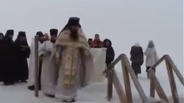 Праздник Крещения Господня в Макарьевском монастыре смотреть онлайн